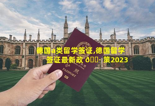 德国a类留学签证,德国留学签证最新政 🕷 策2023